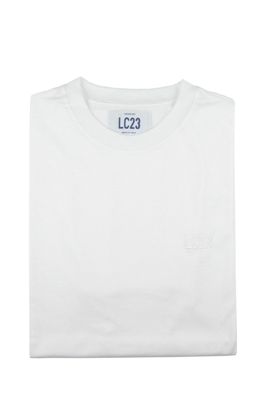 Abbigliamento LC23 | Basic Logo T-Shirt White