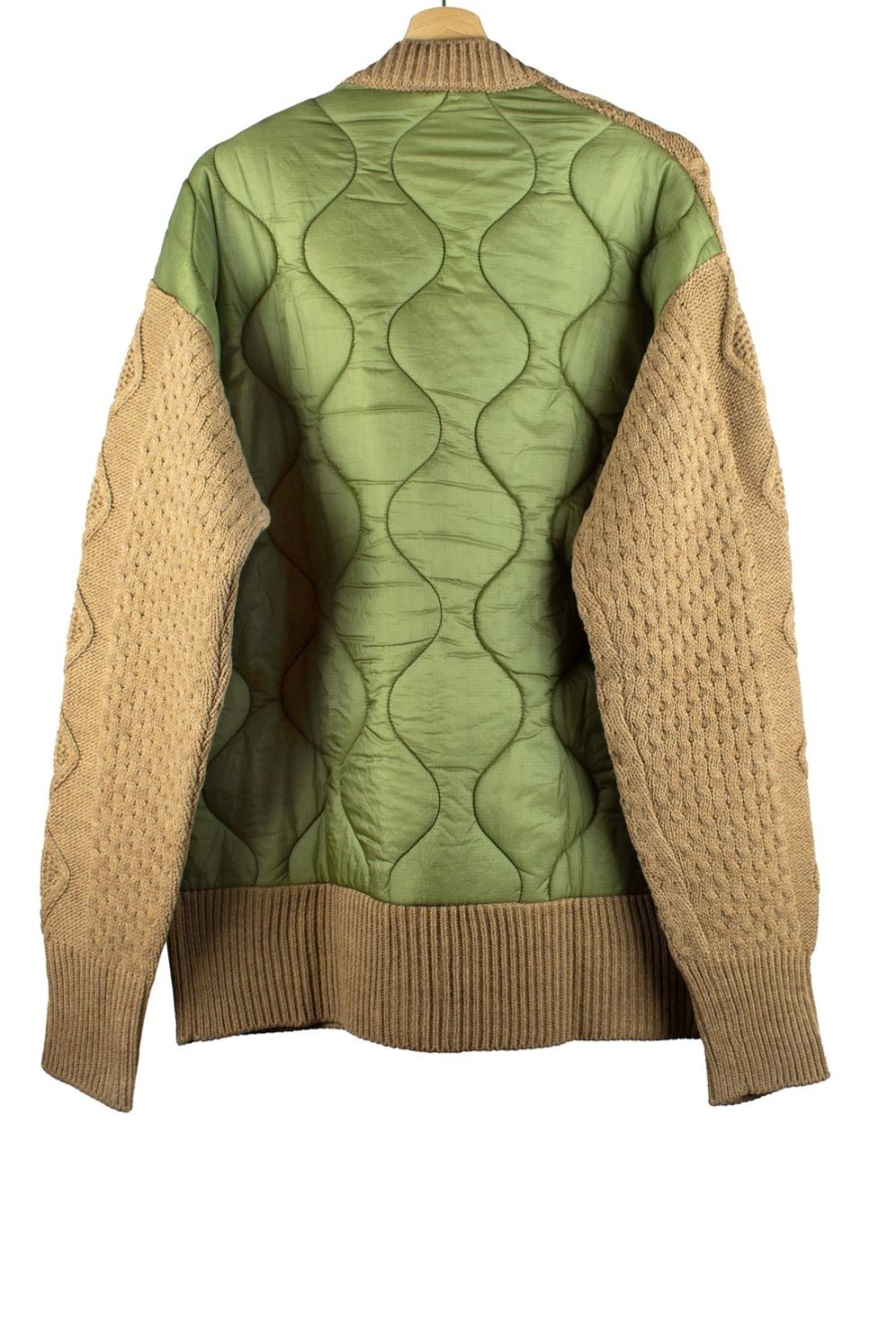 Abbigliamento LC23 | Quilted Cardigan Camel