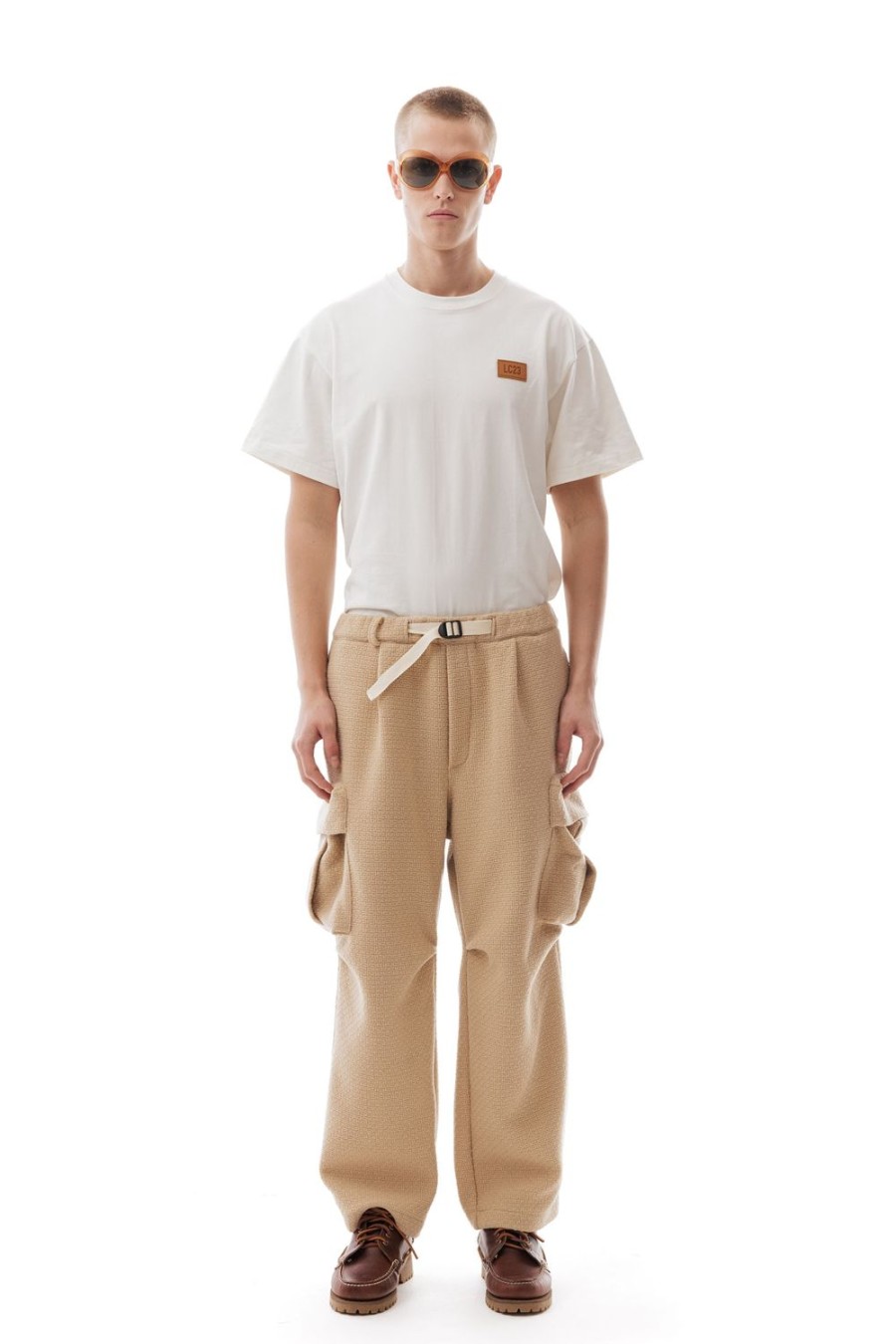 Abbigliamento LC23 | Wool Cargo Pants Beige