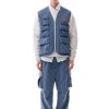 Abbigliamento LC23 | Quilted Denim Multipocket Vest