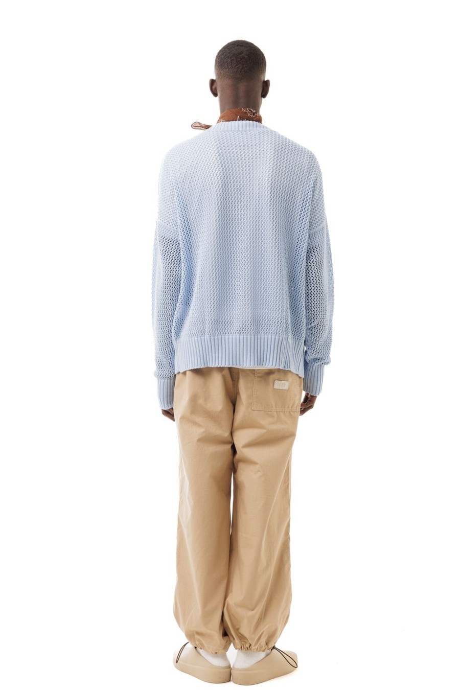 Abbigliamento LC23 | Perforated Cardigan Pale Blue