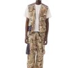 Abbigliamento LC23 | Nylon Multipocket Camo Vest