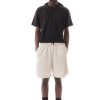 Abbigliamento LC23 | Nylon Cargo Shorts White