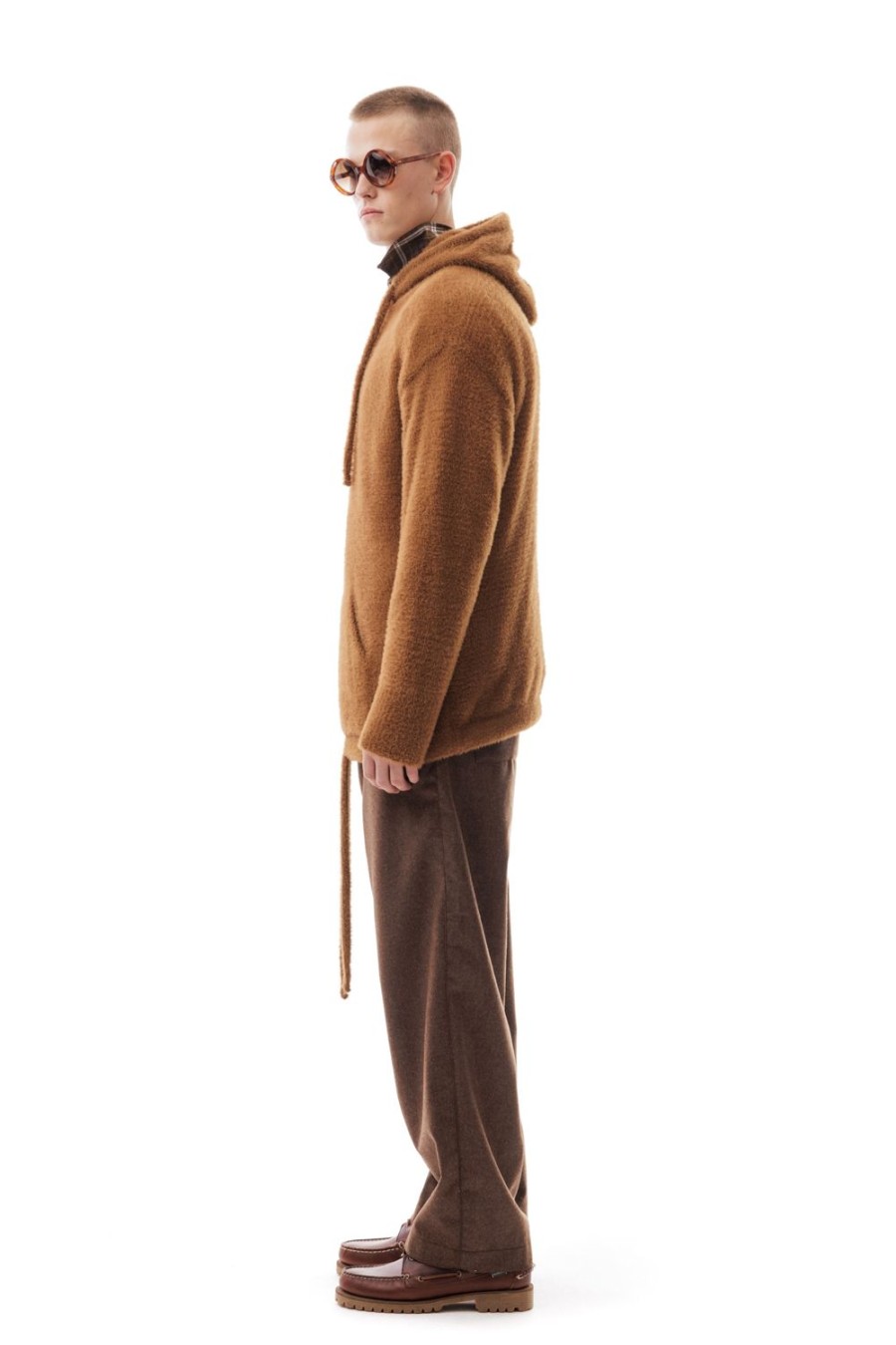 Abbigliamento LC23 | Hoodie Sweater Camel