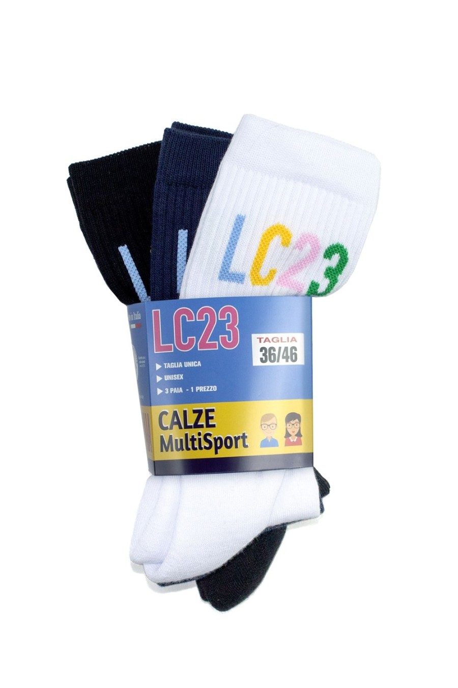 Accessori LC23 | Lc23 Socks W-N-B