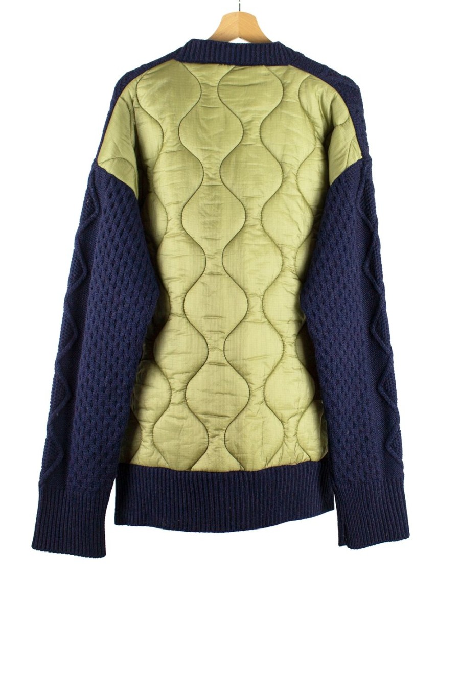 Abbigliamento LC23 | Quilted Cardigan Navy