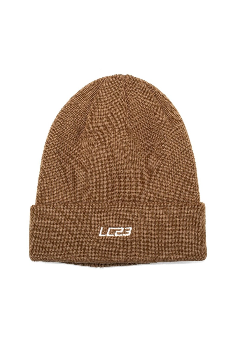 Accessori LC23 | Beanie Hat Embroidery Camel