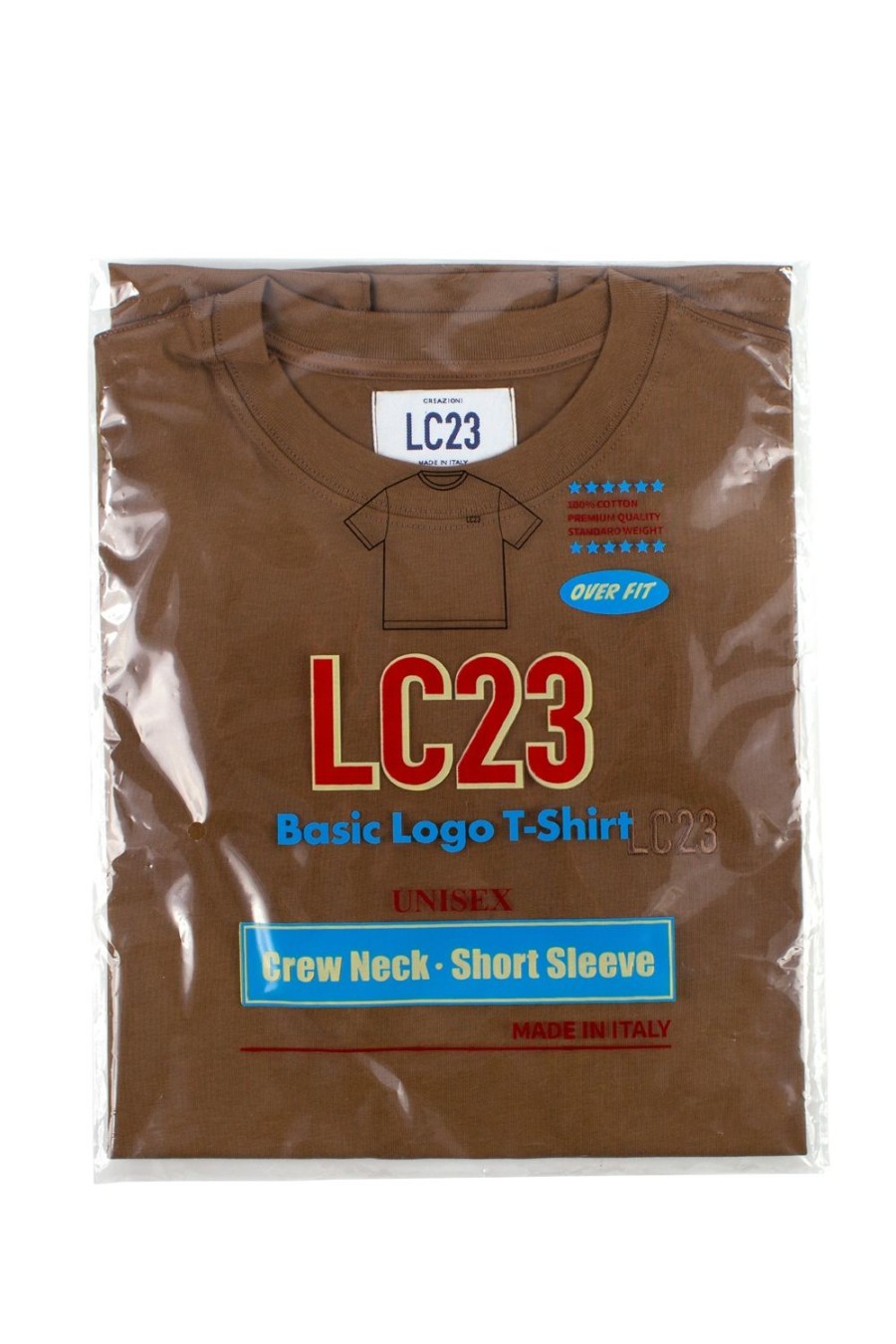 Abbigliamento LC23 | Basic Logo T-Shirt Brown