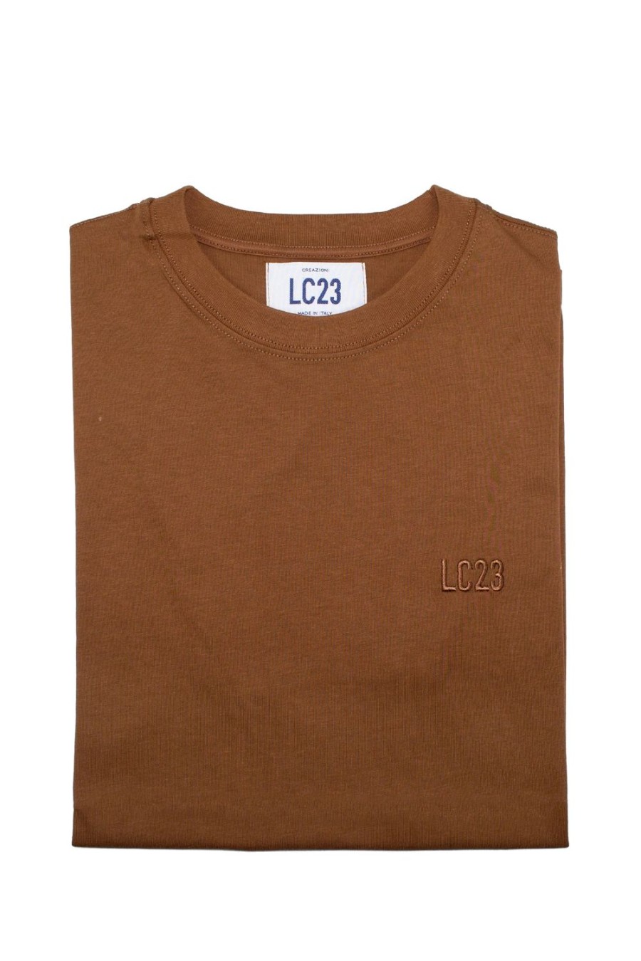 Abbigliamento LC23 | Basic Logo T-Shirt Brown