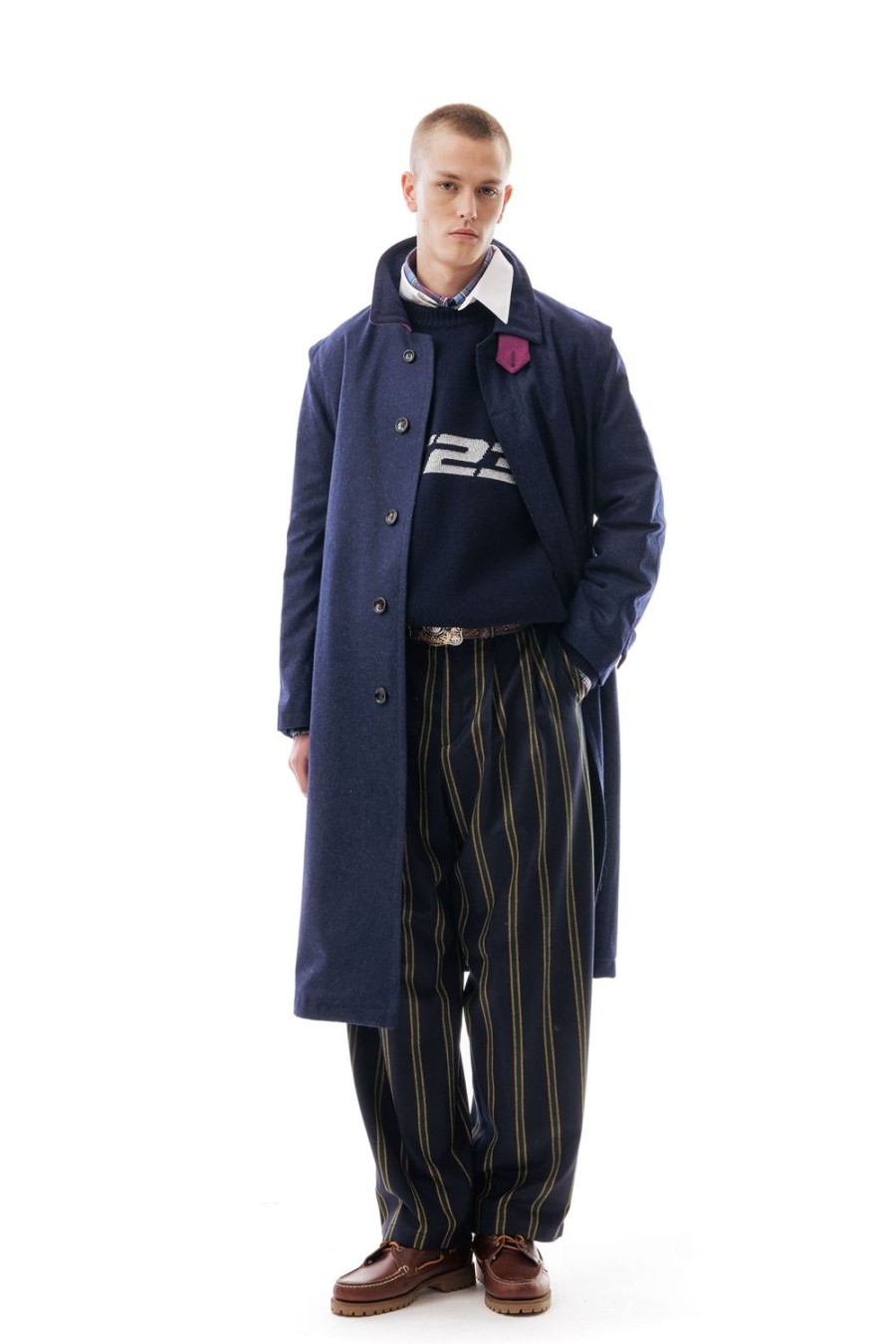 Abbigliamento LC23 | Wr Loden Coat Navy