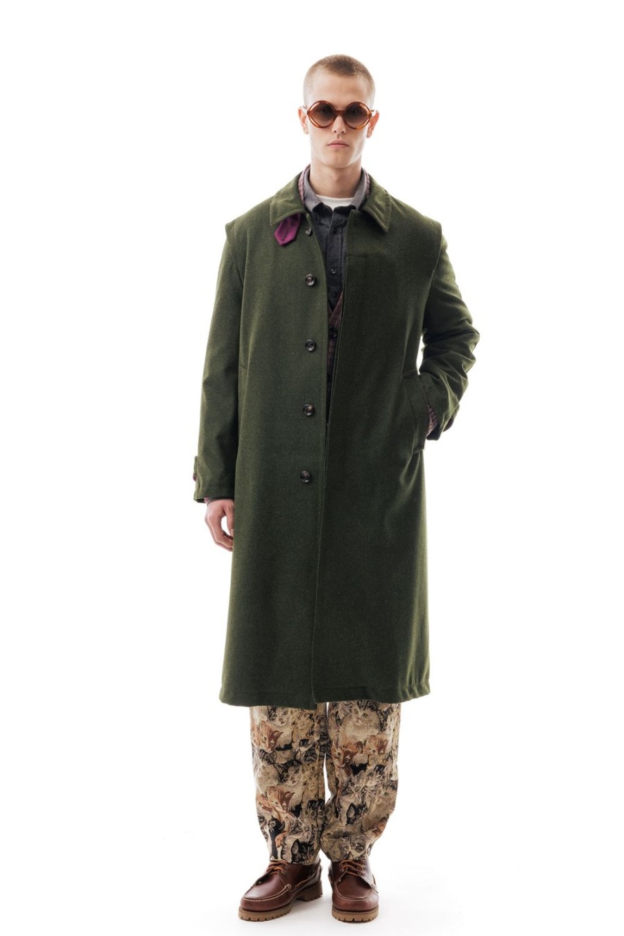 Abbigliamento LC23 | Wr Loden Coat Green